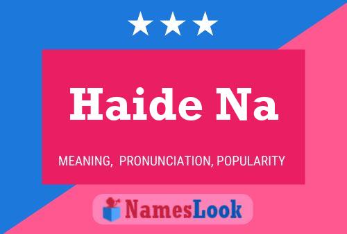 Haide Na Name Poster