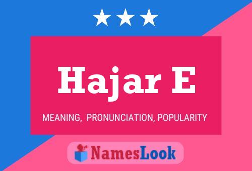 Hajar E Name Poster