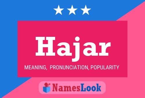 Hajar Name Poster