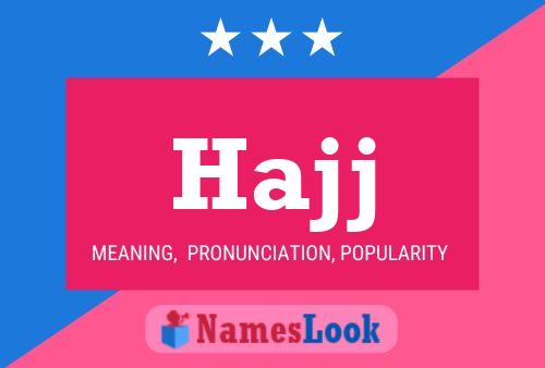 Hajj Name Poster