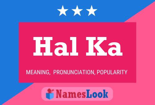 Hal Ka Name Poster