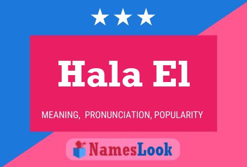 Hala El Name Poster