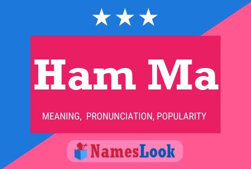 Ham Ma Name Poster