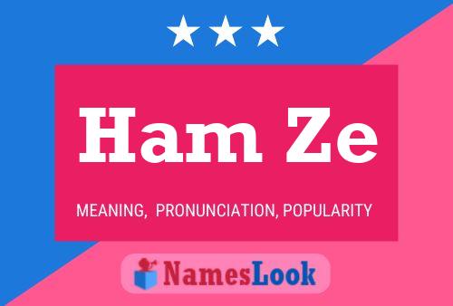 Ham Ze Name Poster