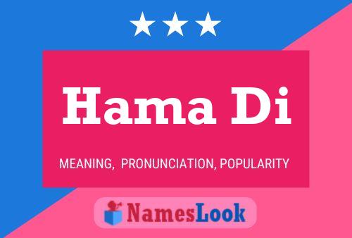 Hama Di Name Poster