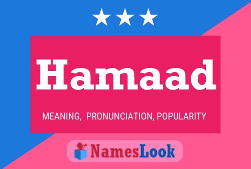 Hamaad Name Poster