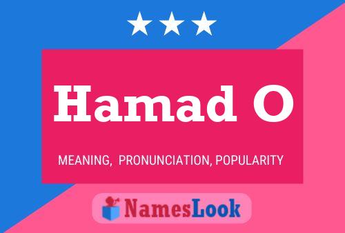 Hamad O Name Poster