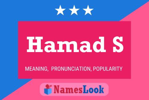 Hamad S Name Poster