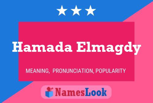 Hamada Elmagdy Name Poster