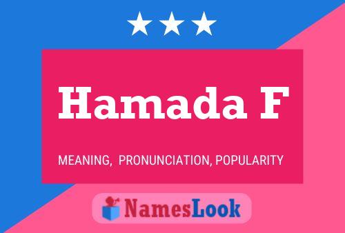 Hamada F Name Poster