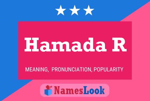 Hamada R Name Poster