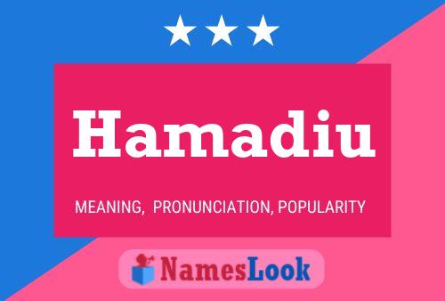 Hamadiu Name Poster