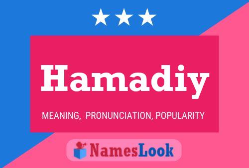 Hamadiy Name Poster