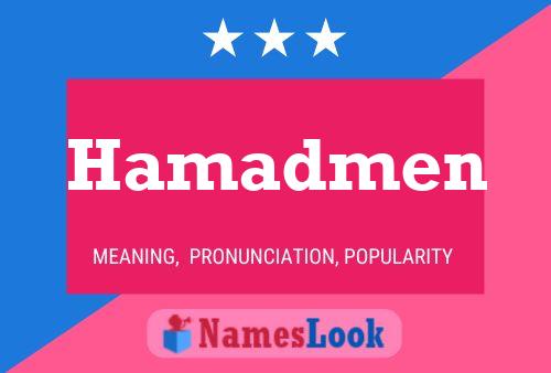 Hamadmen Name Poster