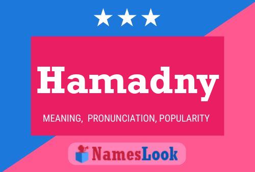 Hamadny Name Poster