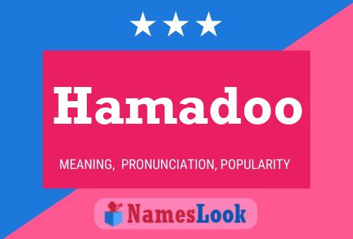 Hamadoo Name Poster