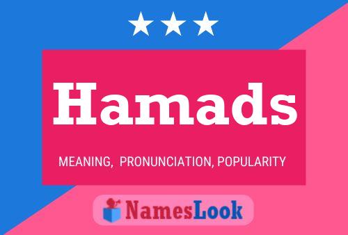 Hamads Name Poster