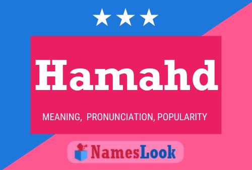 Hamahd Name Poster