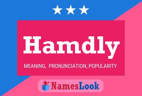 Hamdly Name Poster