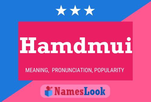 Hamdmui Name Poster