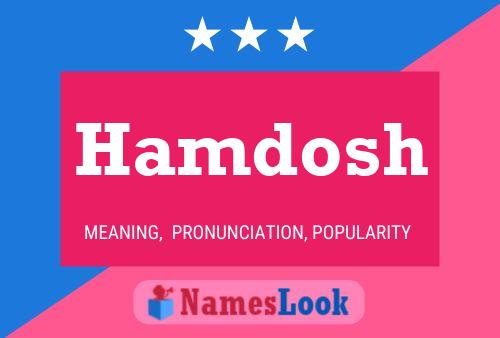 Hamdosh Name Poster