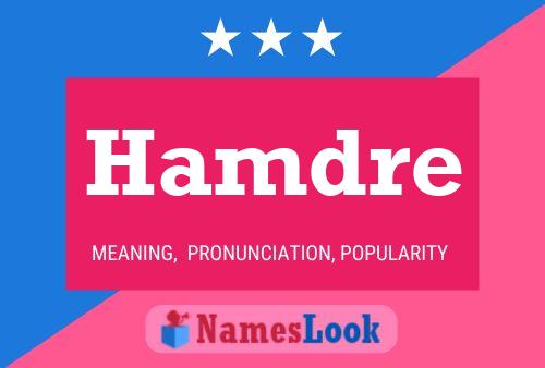 Hamdre Name Poster