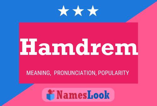 Hamdrem Name Poster