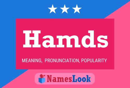 Hamds Name Poster