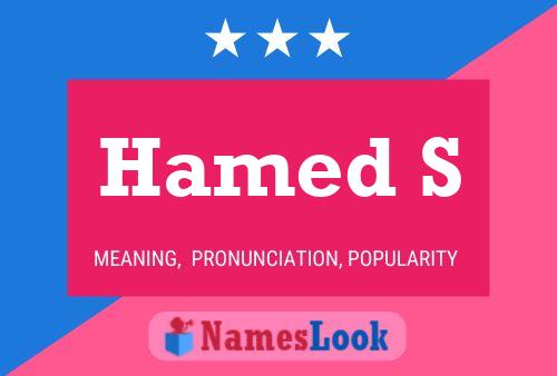 Hamed S Name Poster