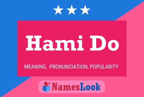 Hami Do Name Poster