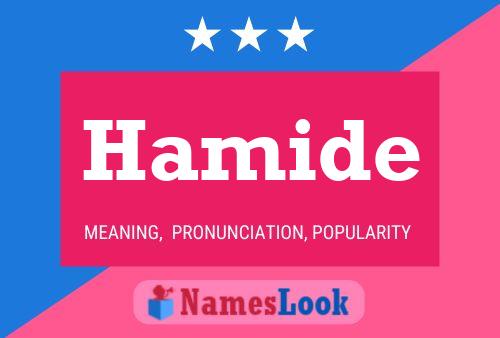 Hamide Name Poster