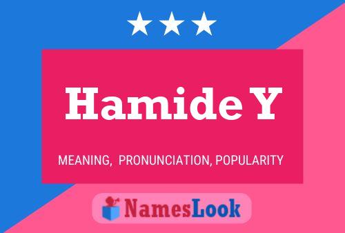 Hamide Y Name Poster