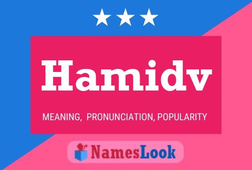 Hamidv Name Poster