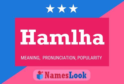 Hamlha Name Poster