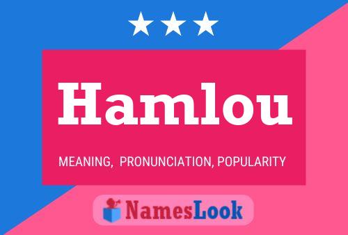 Hamlou Name Poster