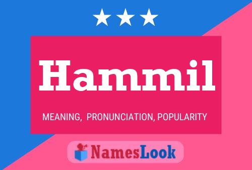 Hammil Name Poster