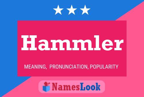 Hammler Name Poster