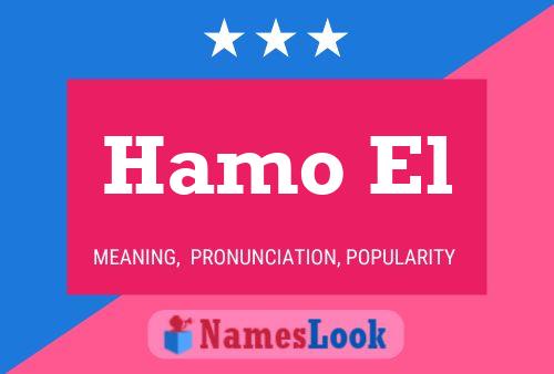 Hamo El Name Poster