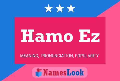 Hamo Ez Name Poster