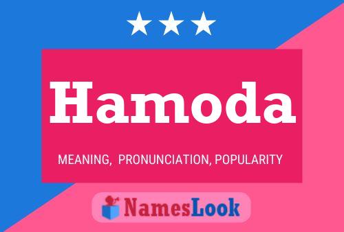 Hamoda Name Poster