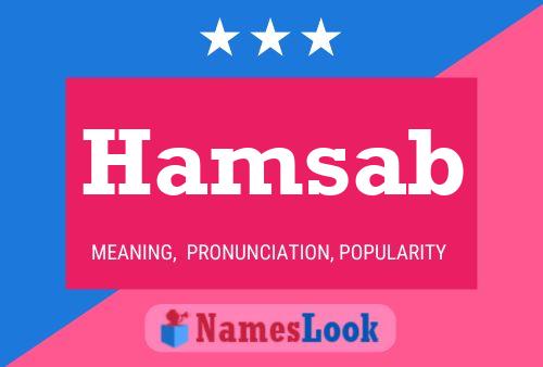 Hamsab Name Poster