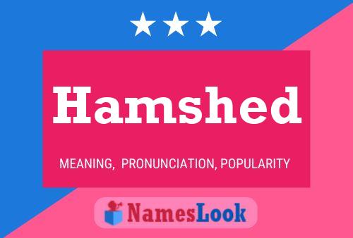 Hamshed Name Poster