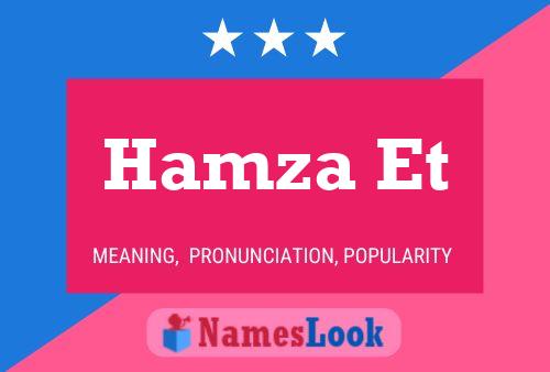 Hamza Et Name Poster