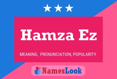 Hamza Ez Name Poster