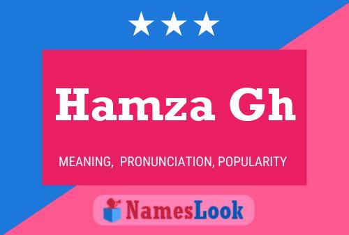 Hamza Gh Name Poster