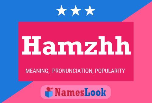 Hamzhh Name Poster