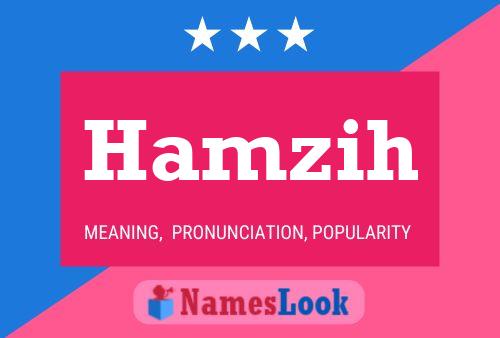 Hamzih Name Poster