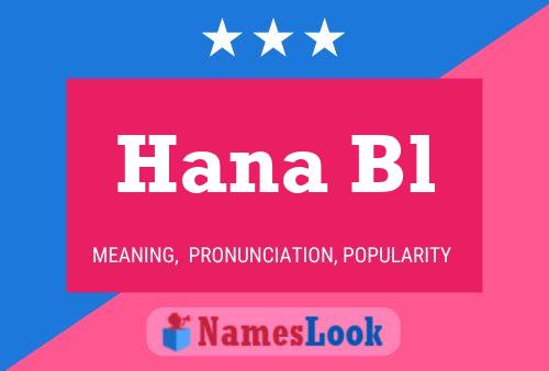 Hana Bl Name Poster