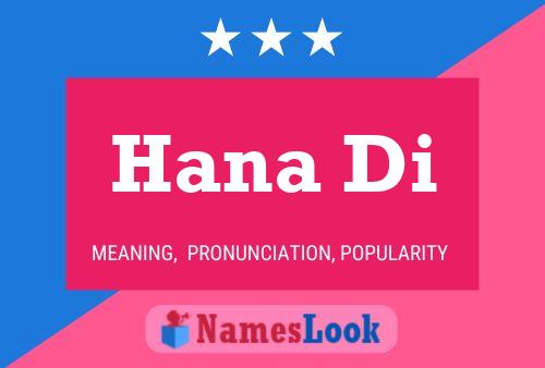 Hana Di Name Poster