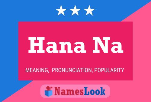 Hana Na Name Poster